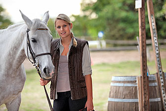 horse riding on Oleron Island